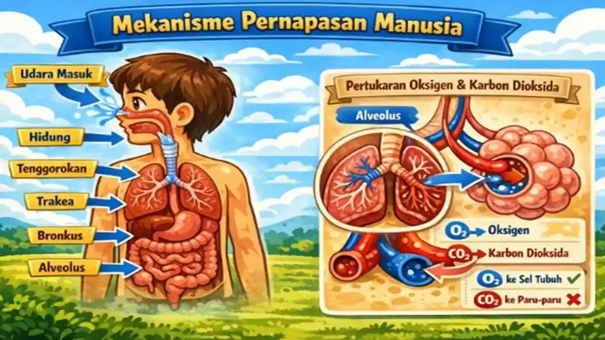 30 Latihan Soal HOTS IPAS Kelas 5 SD Materi Bernapas Membantu Manusia Beraktivitas
