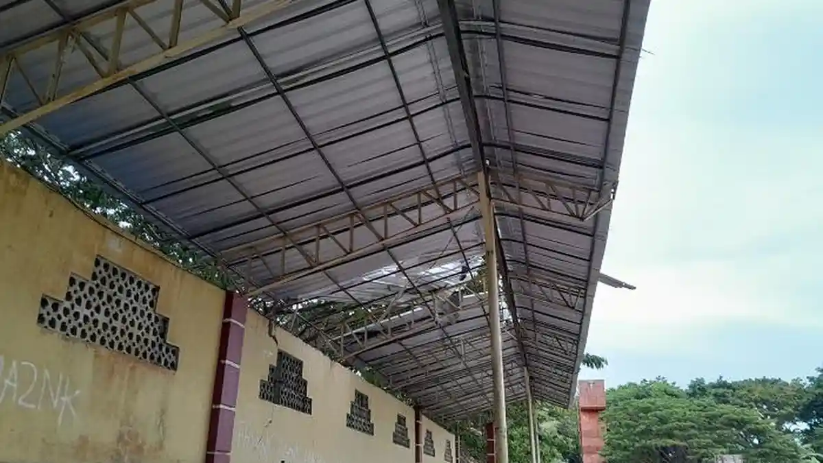 Lapangan Basket Andi Ninnong Sengkang Butuh Perhatian Pemerintah