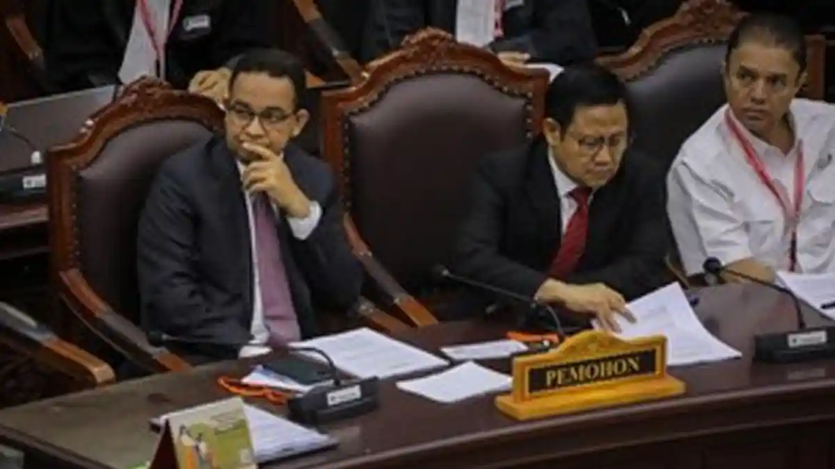 Tim Anies-Muhaimin Tuntut MK Hadirkan Para Menteri Saat Sidang Sengketa Pilpres