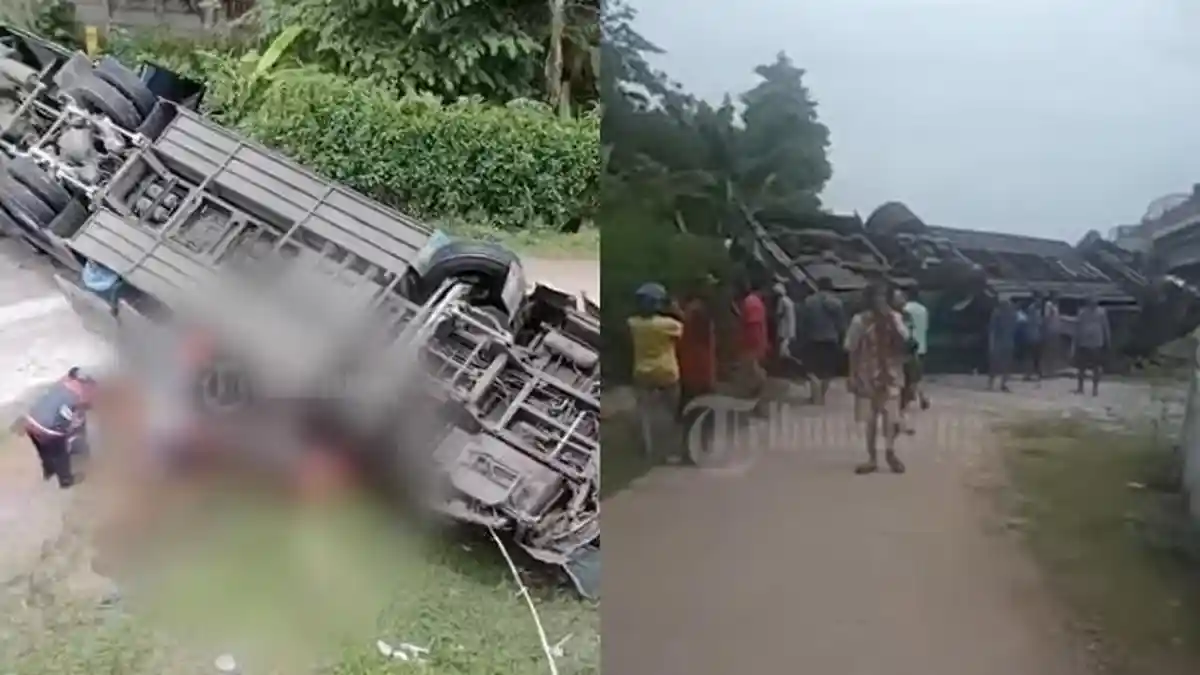 Detik-detik Kecelakaan Bus New Shantika Terjun Bebas dari Jalan Tol Pemalang, Sopir Diduga Ngantuk