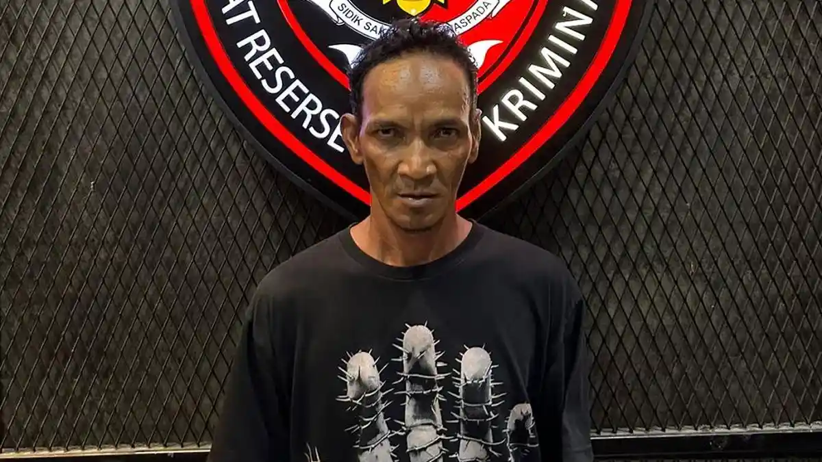 Begini Tampang Roni Alias Bangseng Pelaku Percobaan Pembunuhan Kawan Sendiri di Bekasi