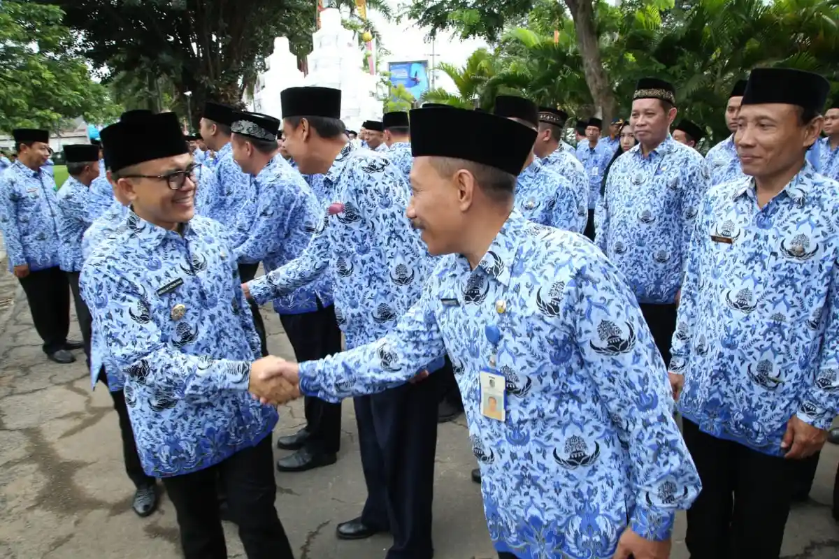 Sanksi Menanti ASN Tak Pakai Masker dan Akan Dilarang Masuk di Kantor Pemprov Bengkulu