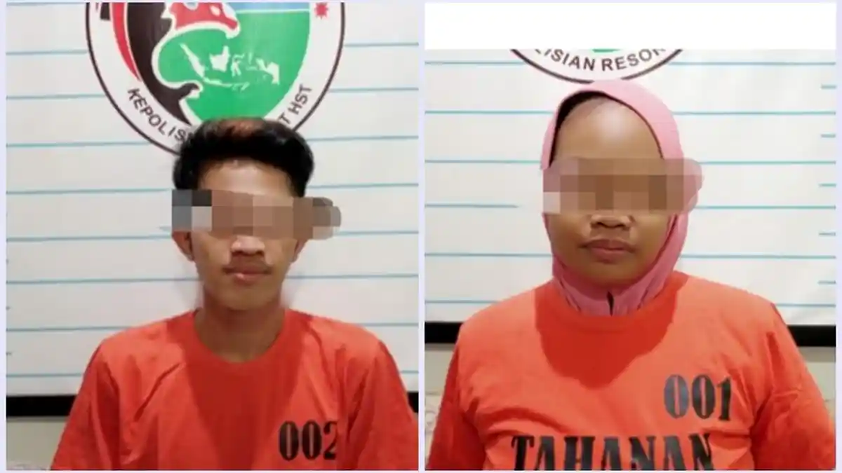Simpan Sabu di Rumah, Kakak dan Adik Ipar Diamankan Satresnarkoba Polres HST