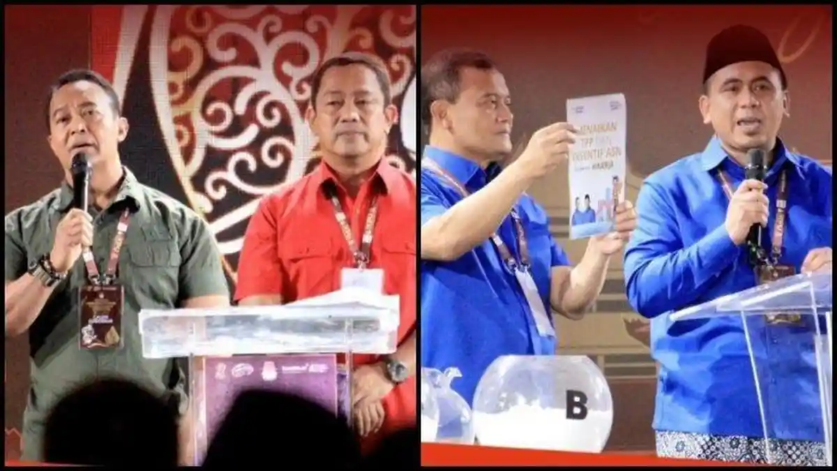 Elektabilitas Terbaru Calon Gubernur Jawa Tengah, Andika Perkasa - Ahmad Luthfi Imbang