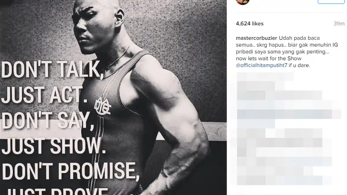 Posting Status Akun Vidi Galenso Syarief, Deddy Corbuzier : Katanya Itu Pengacara Mario Teguh
