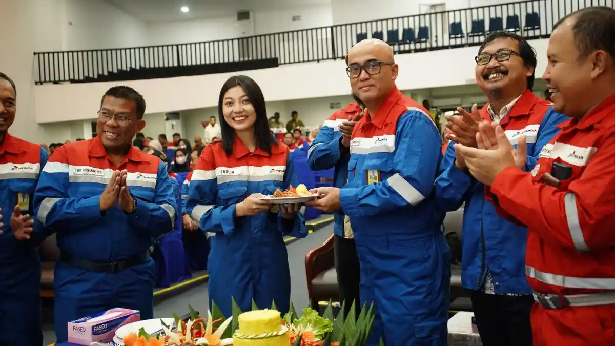 Kilang Pertamina Unit Balikpapan Meriahkan Syukuran HUT Ke-7 PT KPI