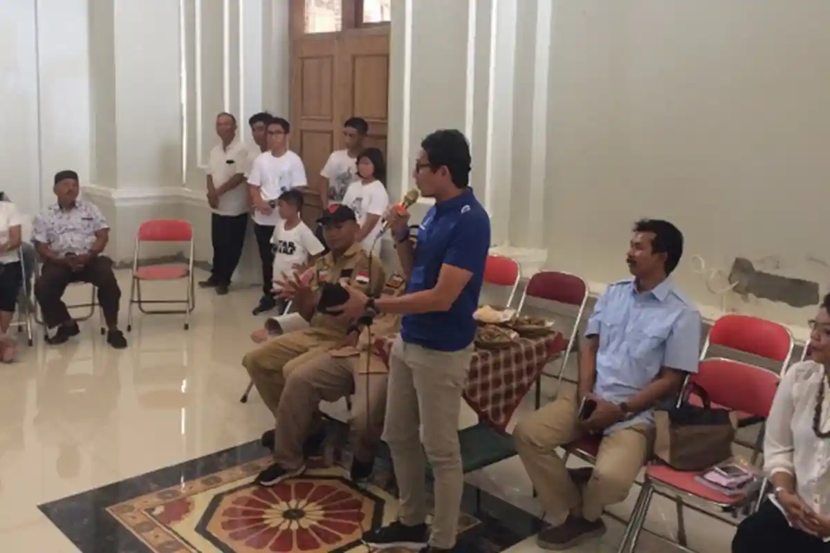 Sandiaga Uno: Utang Negara Rp 5000 T Lebih, Anak-anak Dibebani Utang Rp 13 Juta per Hari