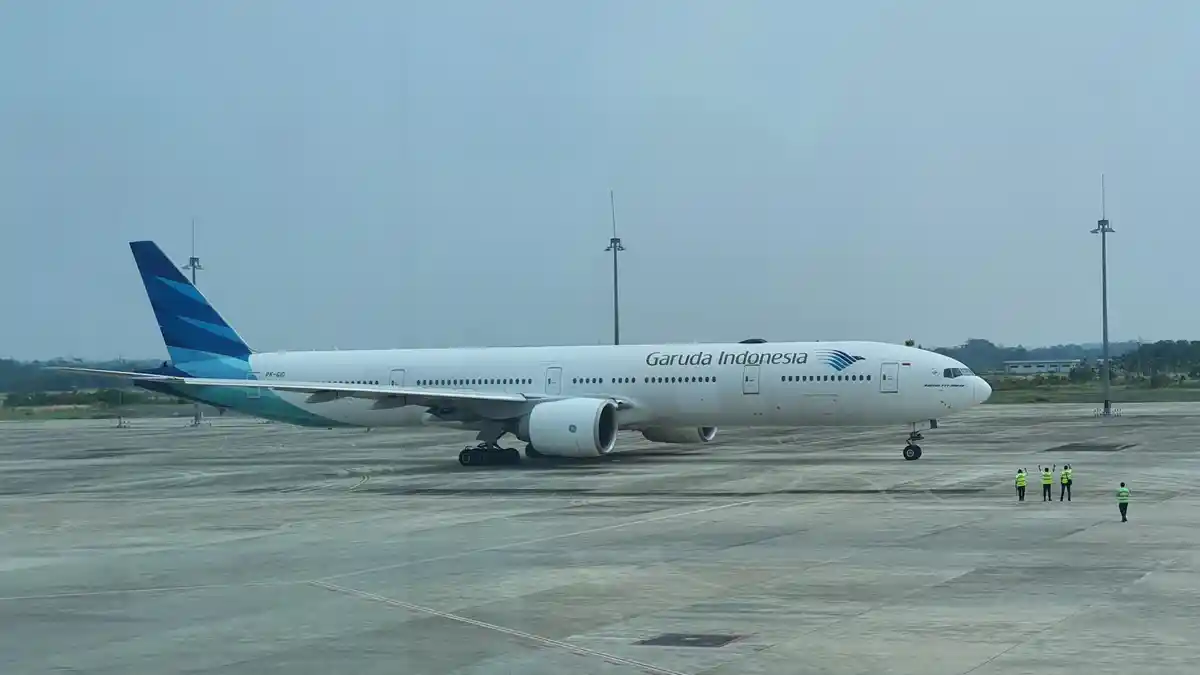 Garuda Indonesia Layani Penerbangan Umrah Reguler Rute Kertajati - Jeddah Setiap Minggu