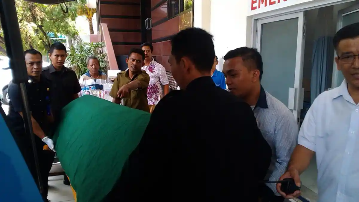 Jenazah Gayatri si Gadis Ajaib Dibawa ke RSPAD