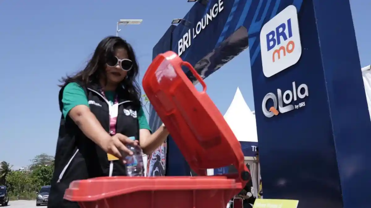 BRI Peduli: Sukses Kelola 22 Ton Sampah di MotoGP Mandalika, Wujudkan Mandalika Hijau