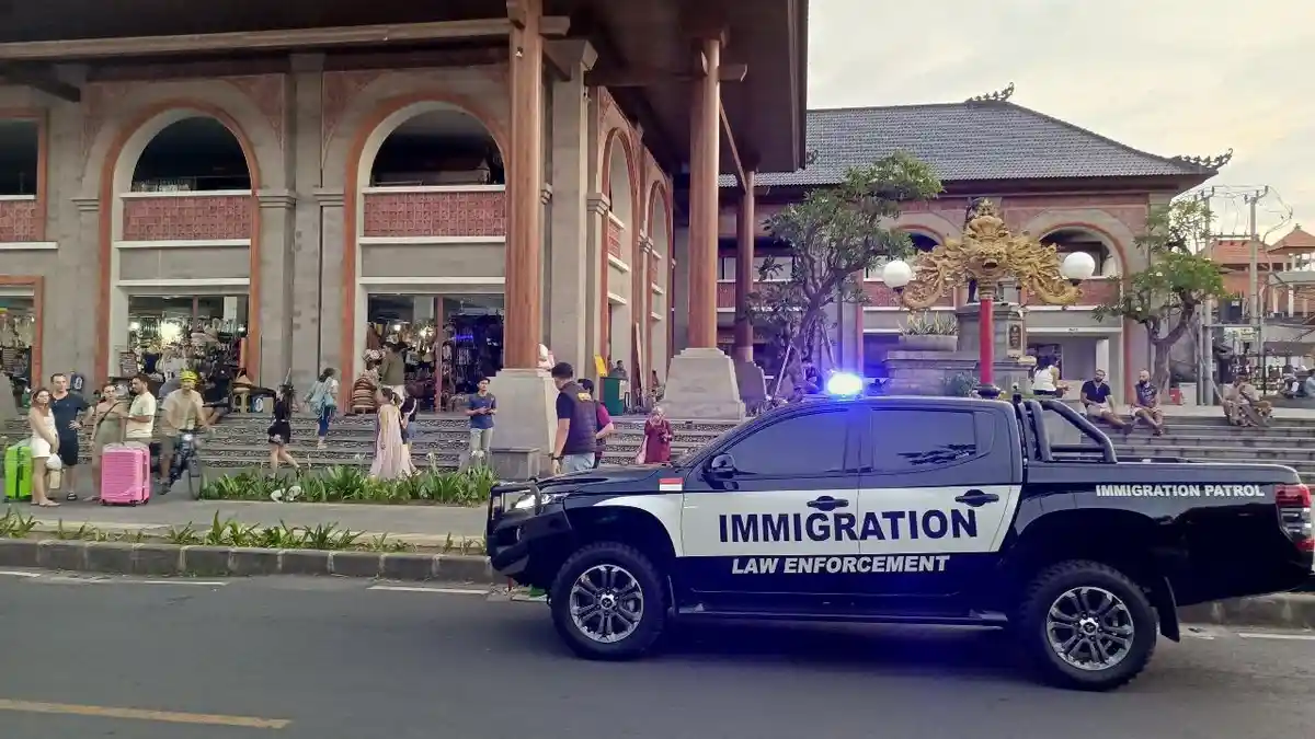 Hal Ini Yang Disasar Dalam Patroli Keimigrasian Di Ubud Oleh Imigrasi Denpasar