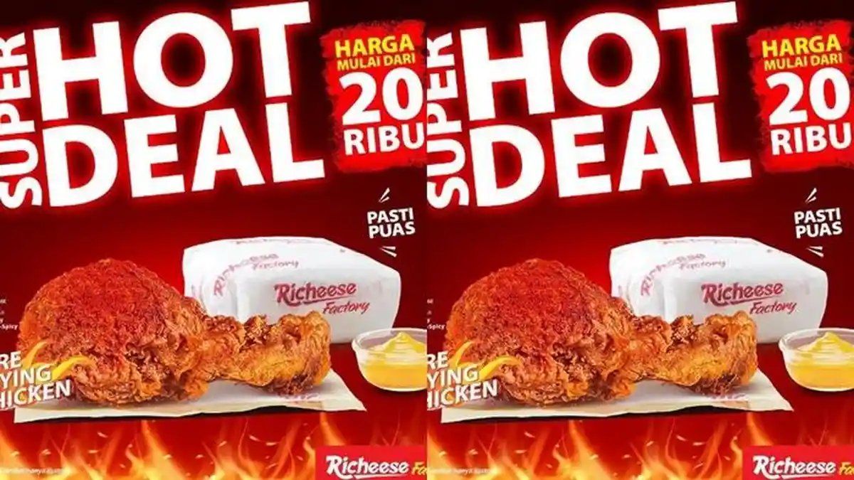 Promo Richeese Factory Hari ini 28 Juli 2023, Makan Pasti Puas hanya Rp ...