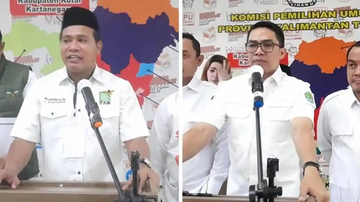 PKB-Gerindra Bertemu saat Daftarkan Bacaleg di KPU Kaltim, Syafruddin: Ini Tanda Kami Mesra