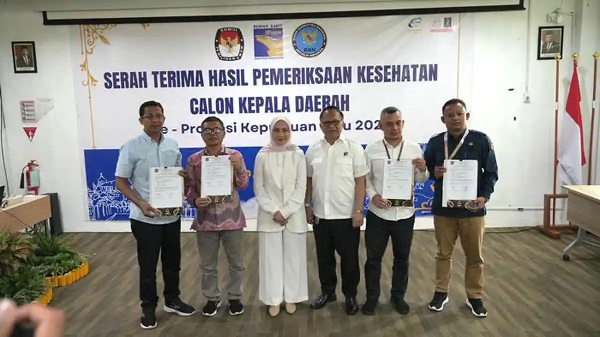 RSBP Batam Serahkan Hasil Tes Kesehatan Bakal Calon Kepala Daerah ke KPU dan Bawaslu