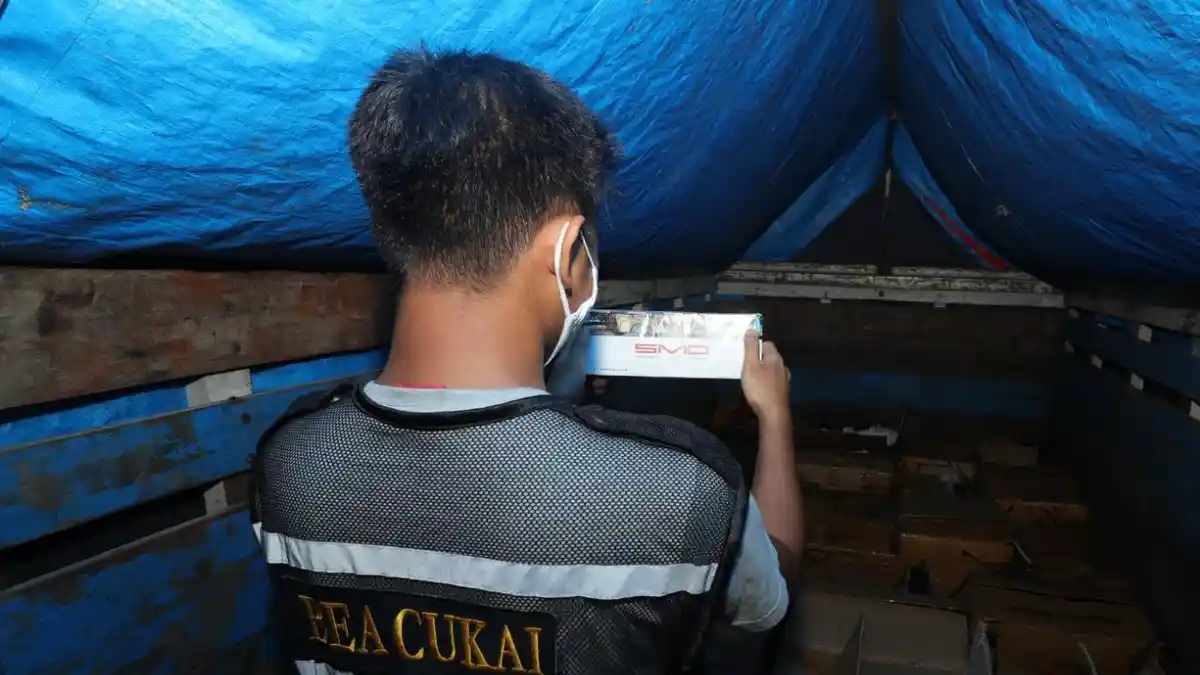 Didukung Hibah Pajak Rokok Dari Pemprov Jateng, Bea Cukai Amankan Rokok Ilegal Bernilai Miliaran