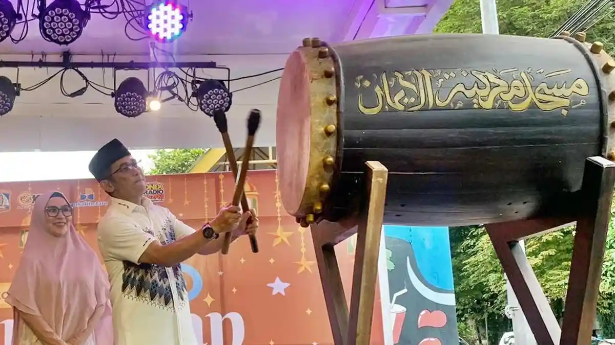 Cara Membangkitkan Seni Memukul Bedug Kala Ramadhan di Balikpapan