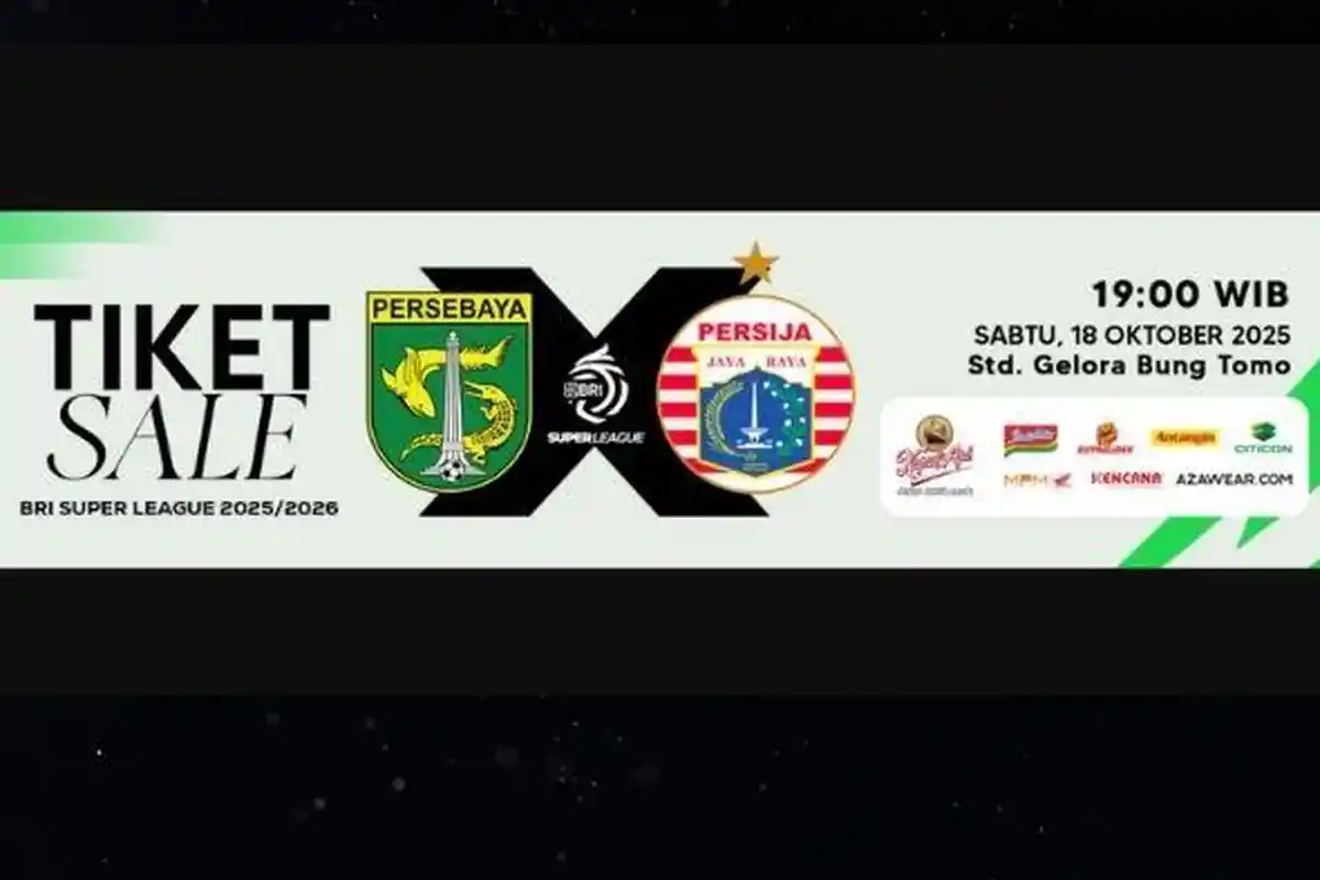 Harga Tiket Persebaya vs Persija Bisa Bundling dengan Laga Arema FC, Harga Mulai Rp 85.000