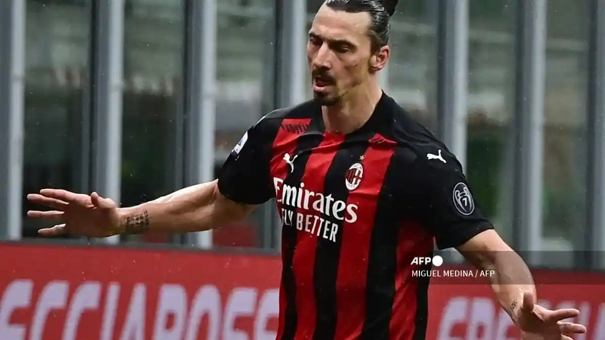 Makna Selebrasi Gol Zlatan Ibrahimovic, Kode Minta Perpanjang Kontrak di AC Milan?