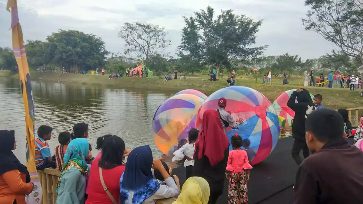 Wahana Taman Air  Murah Meriah di Deliserdang ini Jadi Daya Tarik