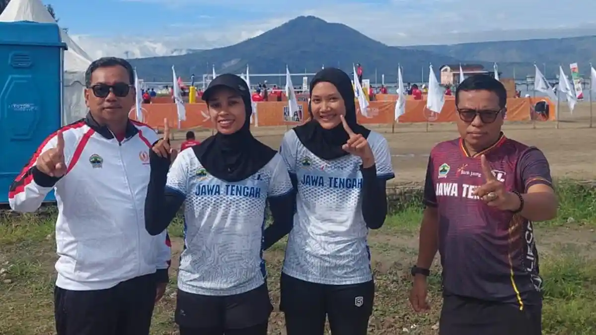 Melaju ke Final PON XXI Aceh-Sumut 2024, Voli Pasir Putri Jawa Tengah Bertemu Jawa Barat
