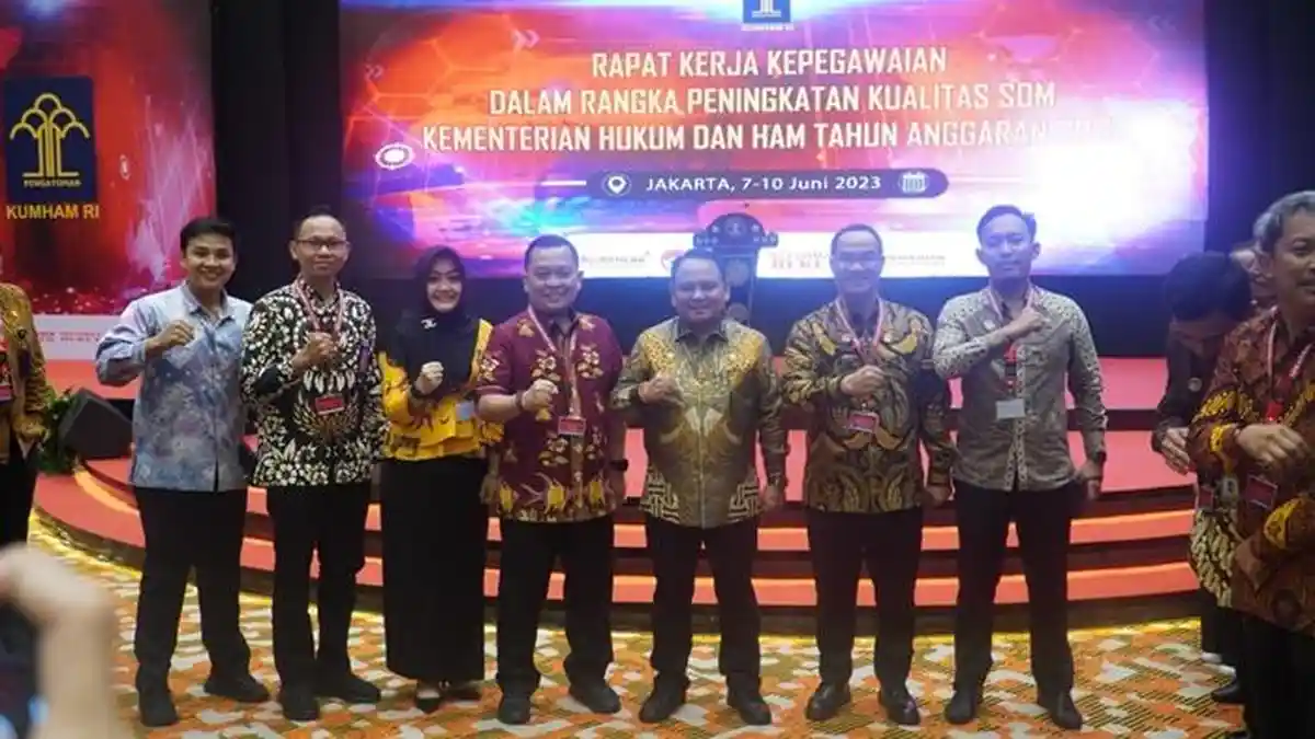 Kemenkumham Sumsel Perkuat Sistem Pengelolaan Kepegawaian