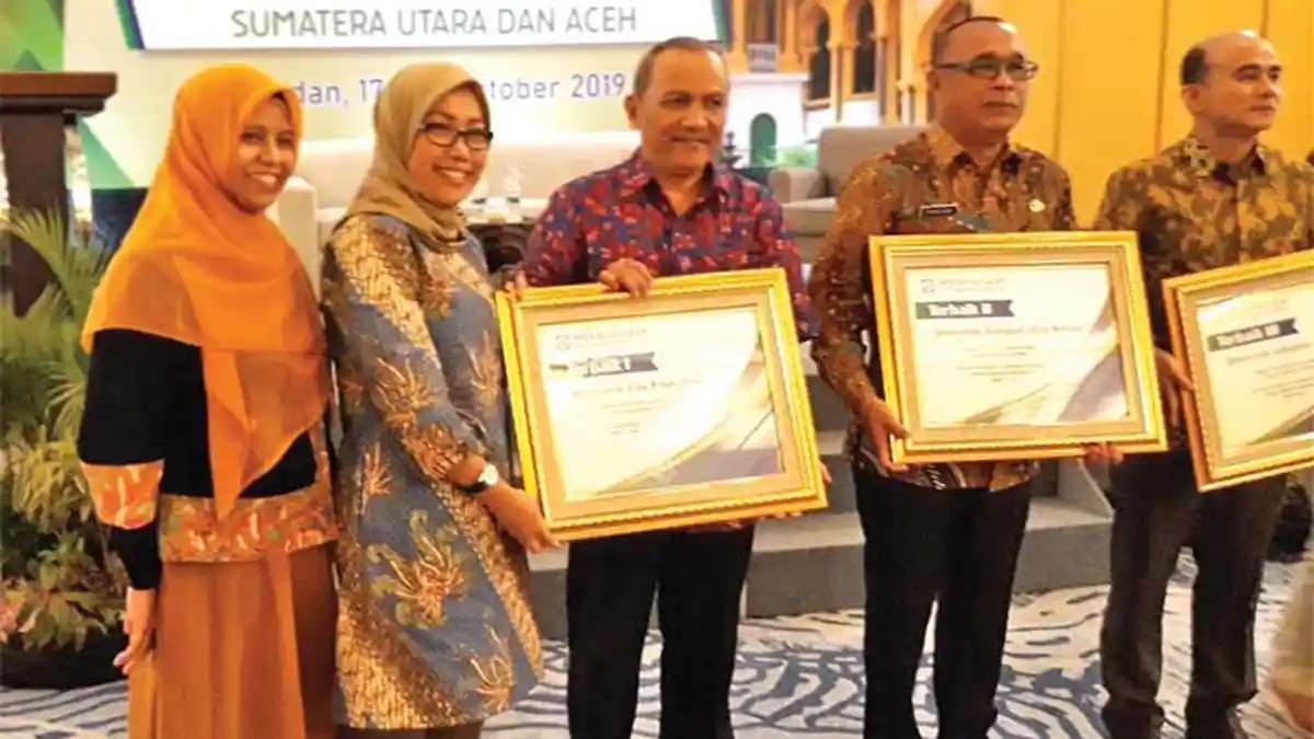 Pemko Banda Aceh Raih Penghargaan Terbaik I Pembayaran Iuran Wajib Pemda se Sumut-Aceh