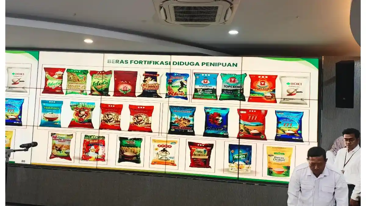 Mentan Bongkar Modus Mafia Beras Fortifikasi Palsu: Naikkan Rp 1.000 Raup Untung Rp 200 M Sehari