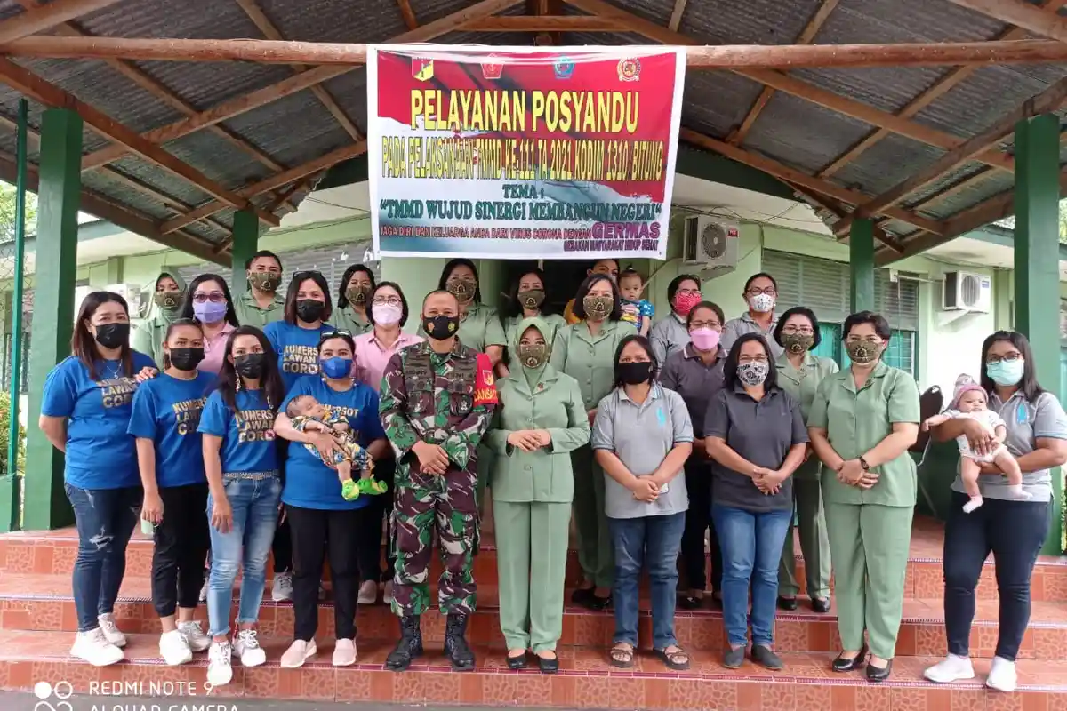 Sejumlah Orang Tua Peserta Kegiatan Mengaku Senang dengan Adanya TMMD di Bitung