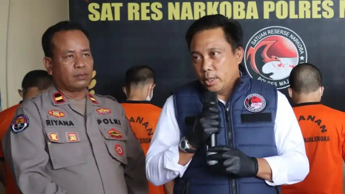 Breaking News: Eks Anggota DPRD Majalengka Inisial DR Ditangkap Gegara Konsumsi Sabu-sabu