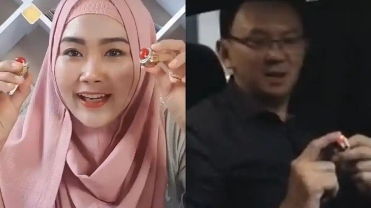 Batu Cincin Mirah Delima Ahok Tuai Perdebatab, Bu Dendy Buktikan Ini: Kalian Nilai Sendiri Lah