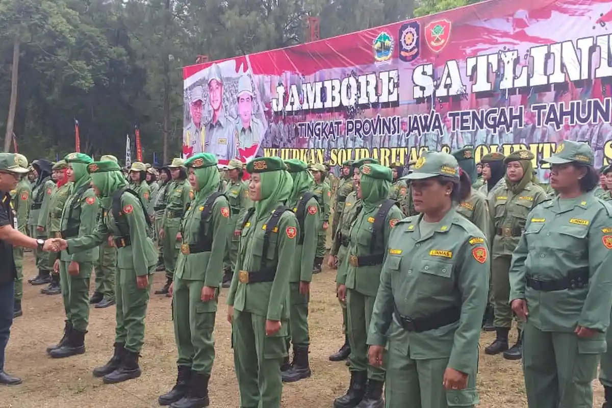 Penutupan Jambore Satlinmas Se-Jateng 2018 Selesai, Peserta Siap Melayani Masyarakat
