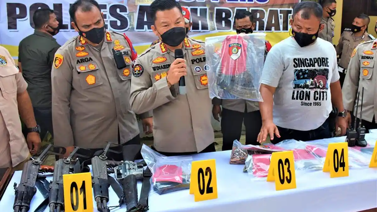 Terungkap, Motif Serang Pos Polisi Ternyata Akbiat Terusik Penertiban Tambang Emas Ilegal