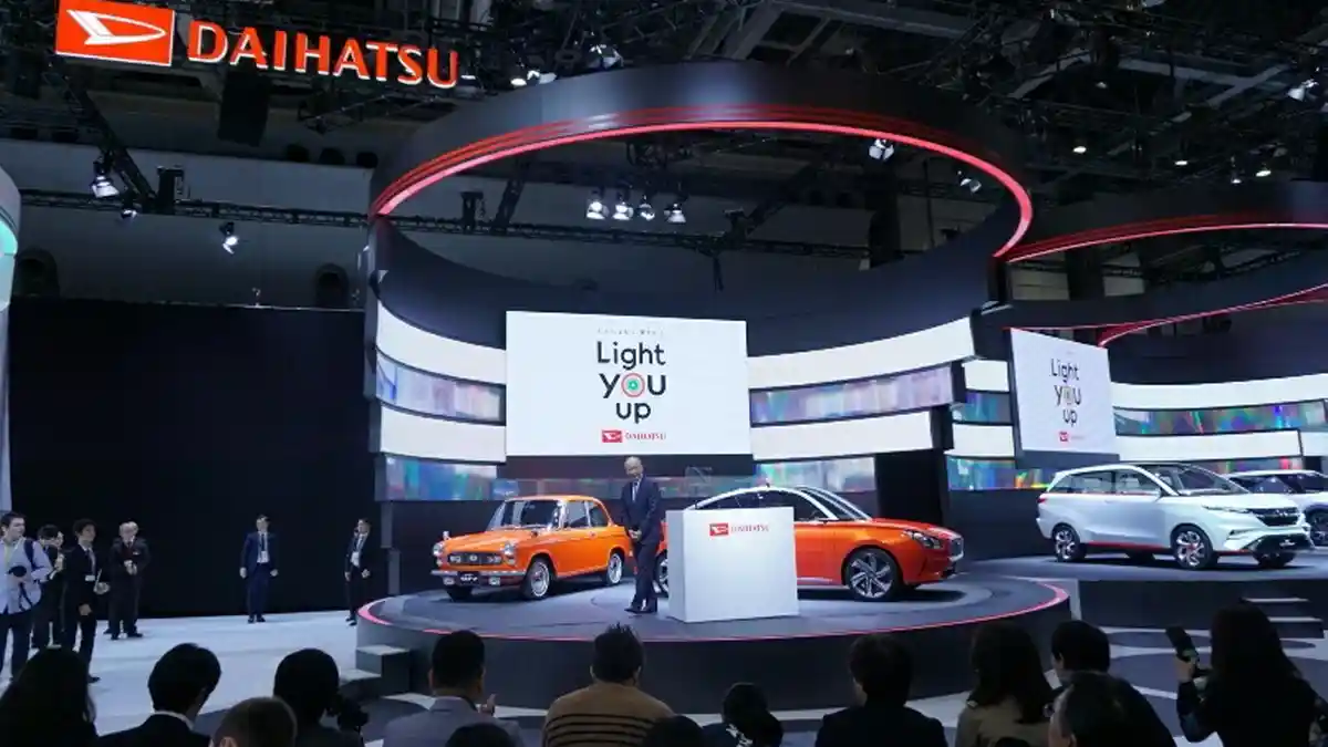 Light You Up, Visualisasi Pencapain 110 Tahun Daihatsu di Tokyo Motor Show 2017