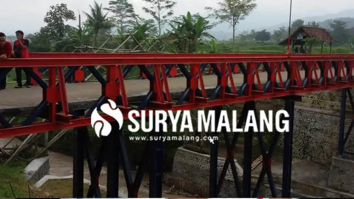 Warga Kediri yang Mau ke Malang Tak Perlu Lewat Kandangan setelah Ada Jembatan Merah
