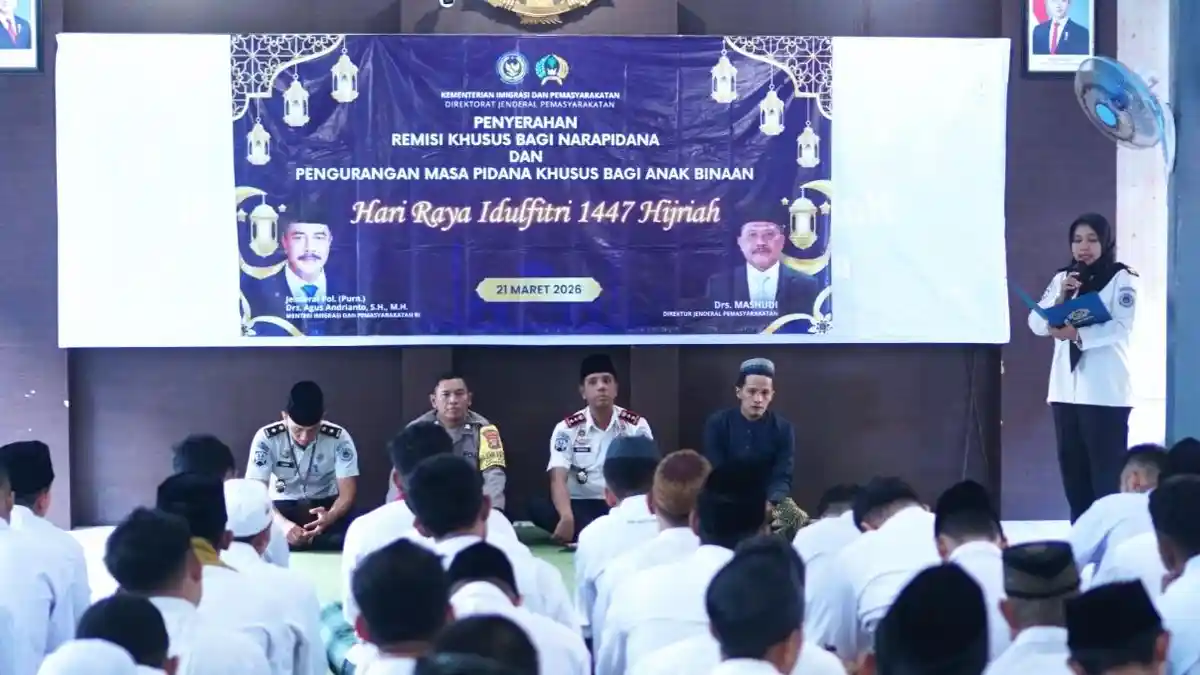 42 Napi di Rutan Kelas IIB Wates Kulon Progo Terima Remisi Lebaran, Tak Ada yang Bebas
