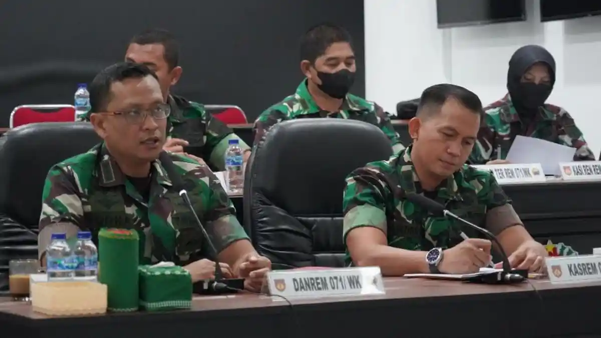 Banyumas Raya Rawan Bencana, Korem 071 Wijayakusuma Gelar Rapat Mitigasi