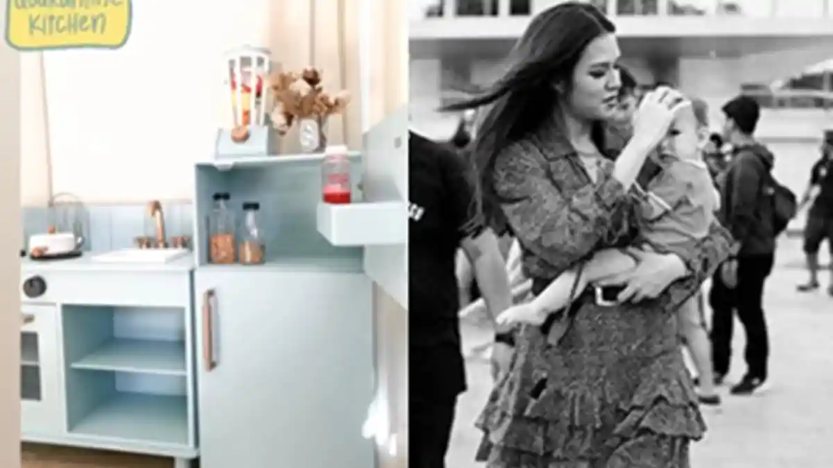 Zalina Putri Raisa Punya Kitchen Set Mainan di Rumah Selama Masa Karantina, Gemas! Segini Harganya
