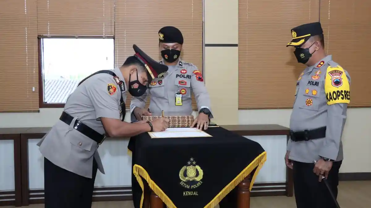 5 Kasat dan 3 Kapolsek Polres Kendal Dipindah, Ini Daftar Lengkapnya
