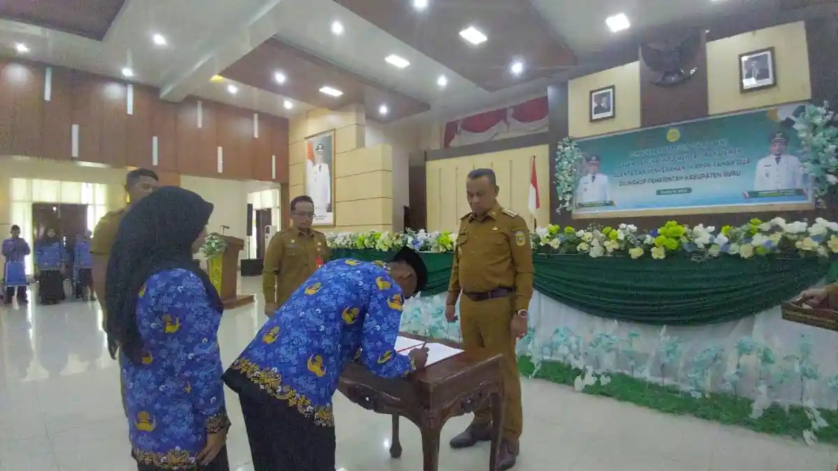 Perkuat Pembangunan Daerah, Pemkab Buru Tambah 21 Tenaga PPPK