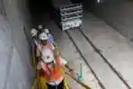 Pengoperasian Mesin Bor Bawah Tanah MRT