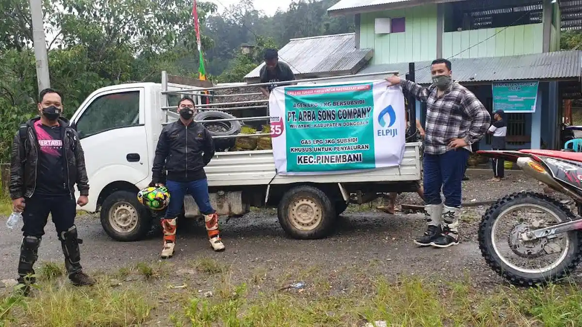 Pertamina Pasok LPG 3 Kg ke Pelosok Donggala, Warga Bingung dan Bertanya Cara Penggunaannya