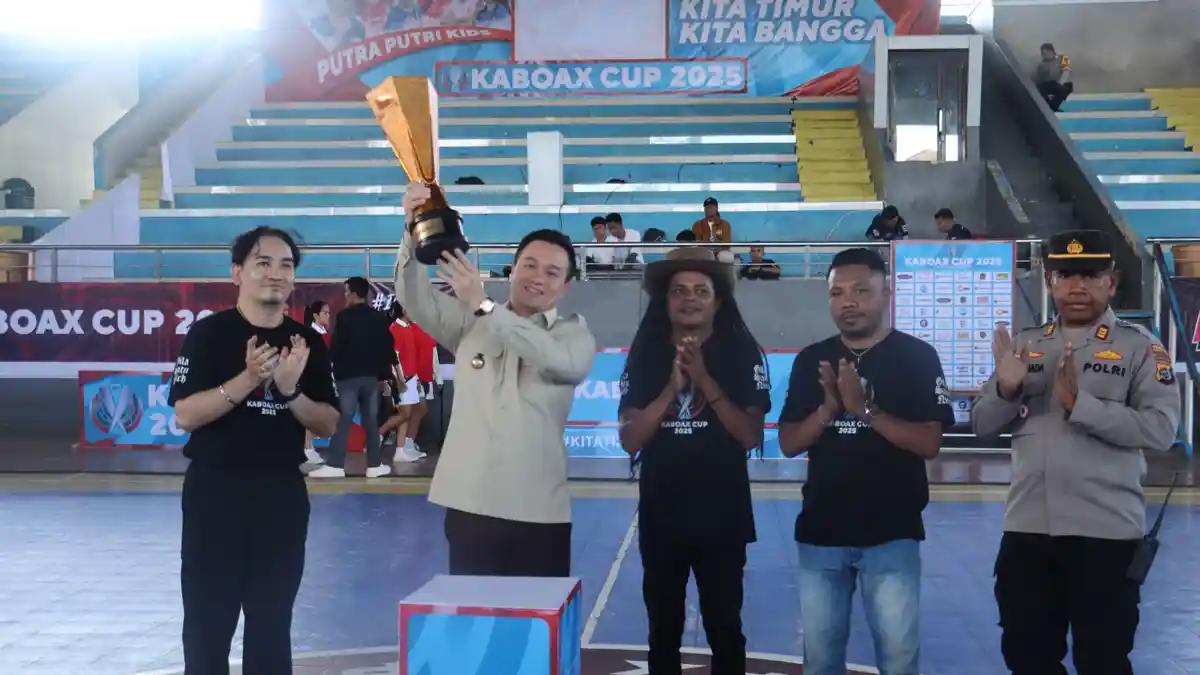Wali Kota Kupang Resmi Buka Turnamen Futsal Kaboax Cup 2025