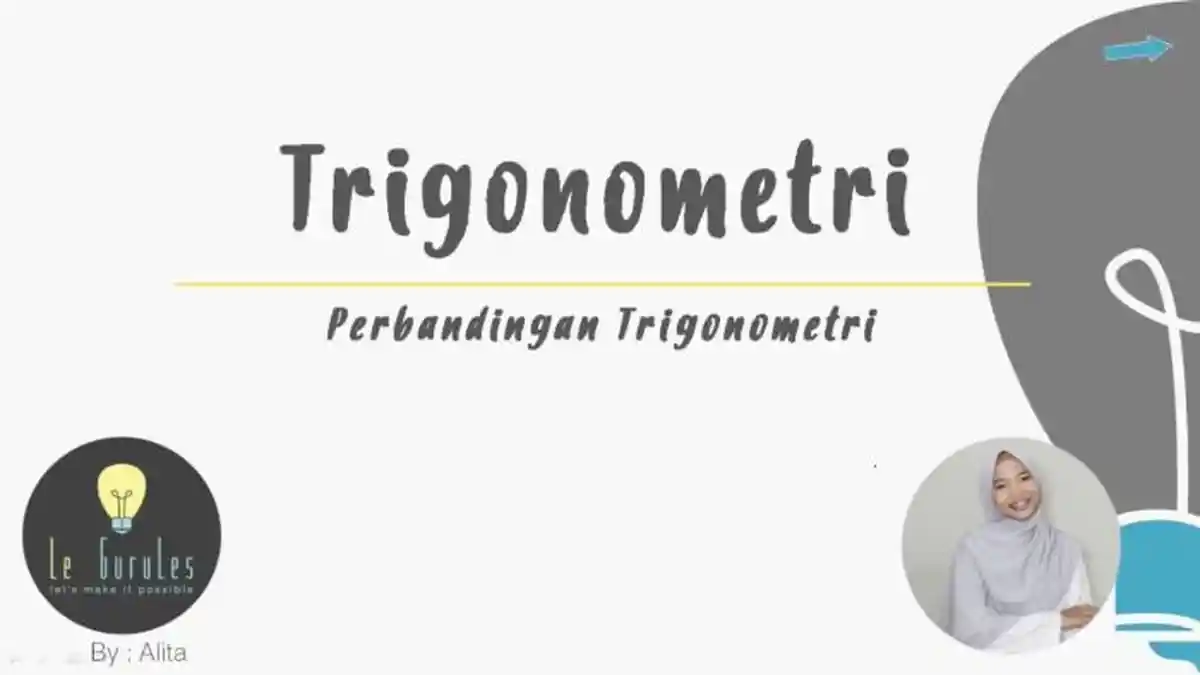 Soal & Kunci Jawaban Matematika SMA Kelas 10 Kurikulum Merdeka: Perbandingan Trigonometri