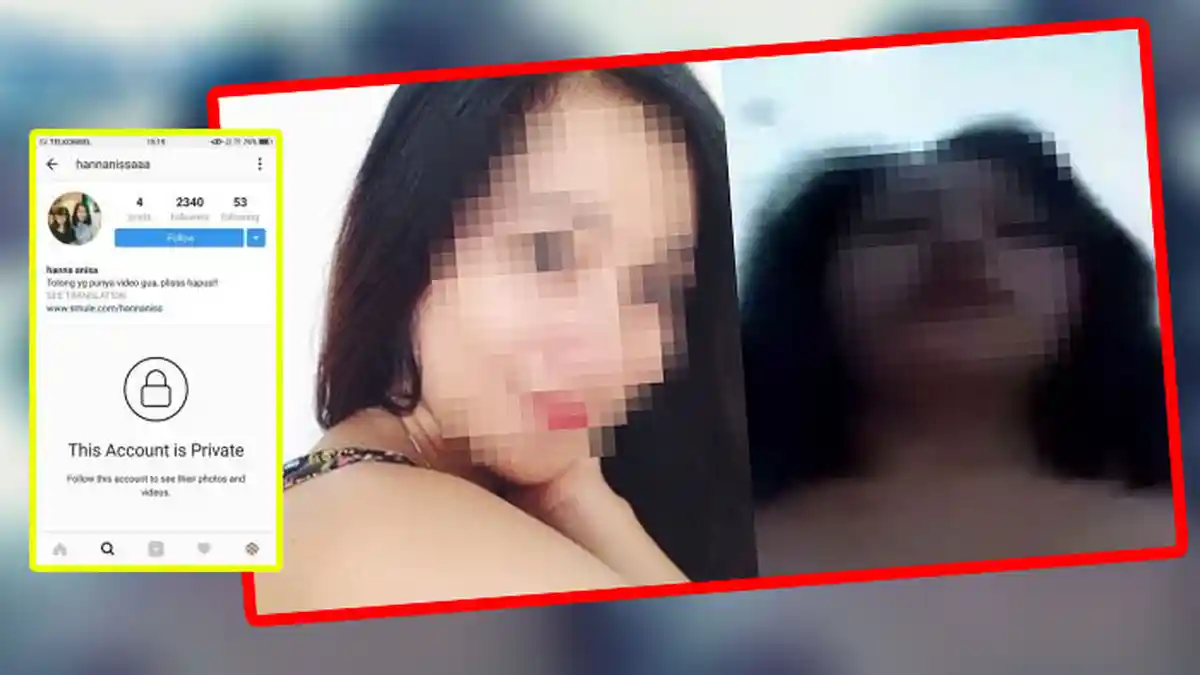 Setelah Video Hanna Anisa Tersebar, Beredar Percakapan Diduga Pelaku, Isinya Ancaman Sebut Abang