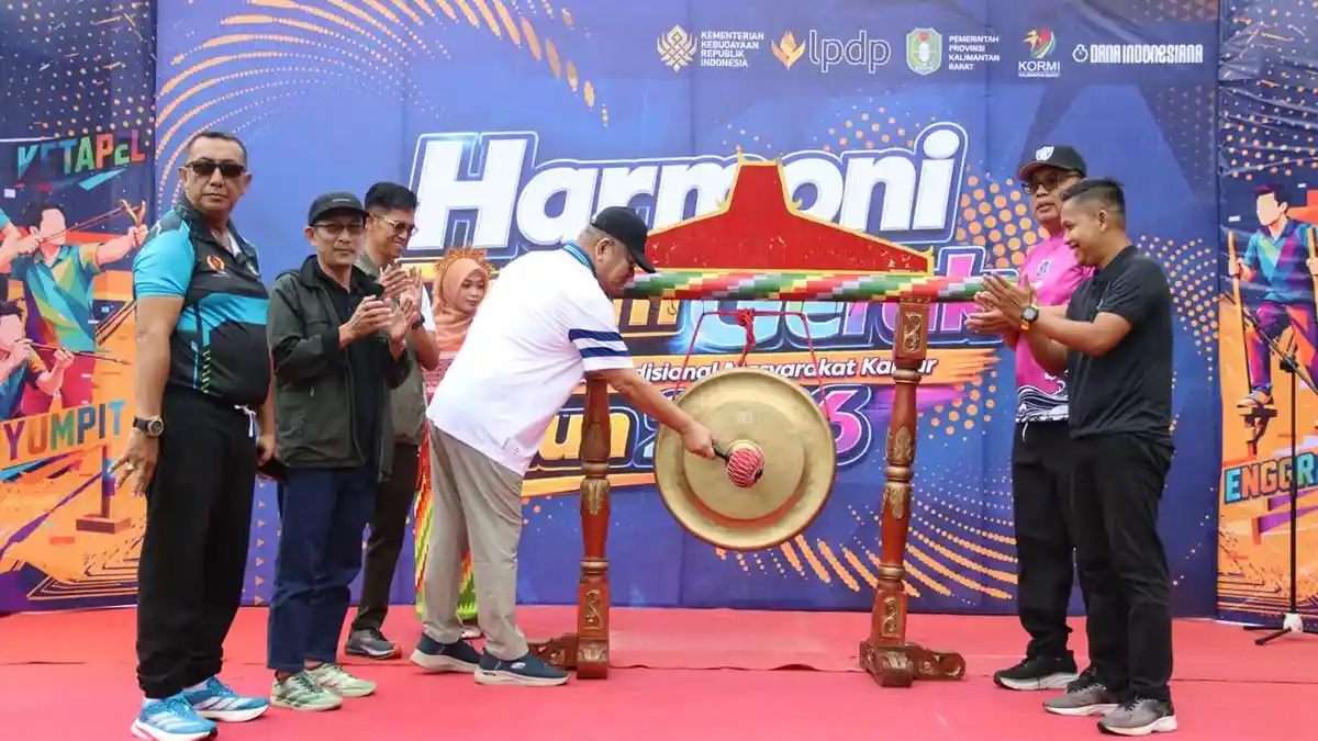 Sekda Kalbar Ajak Generasi Muda Lestarikan Permainan Tradisional