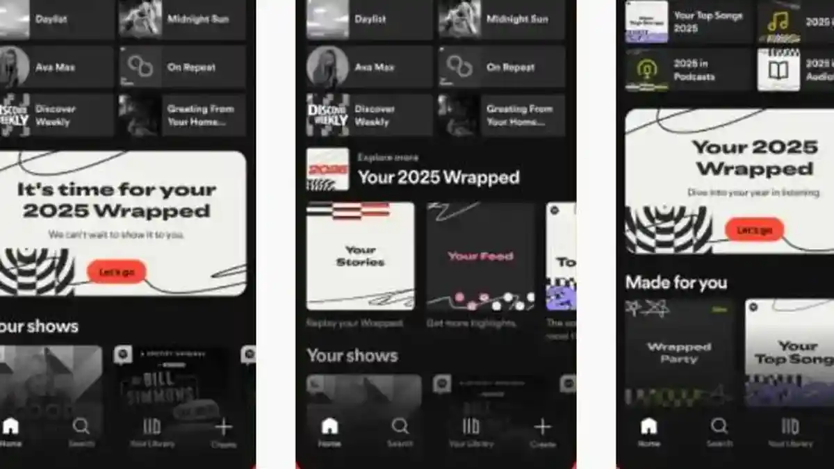 Cara Mudah Membuat Spotify Wrapped 2025 di HP dan Posting ke Instagram ...