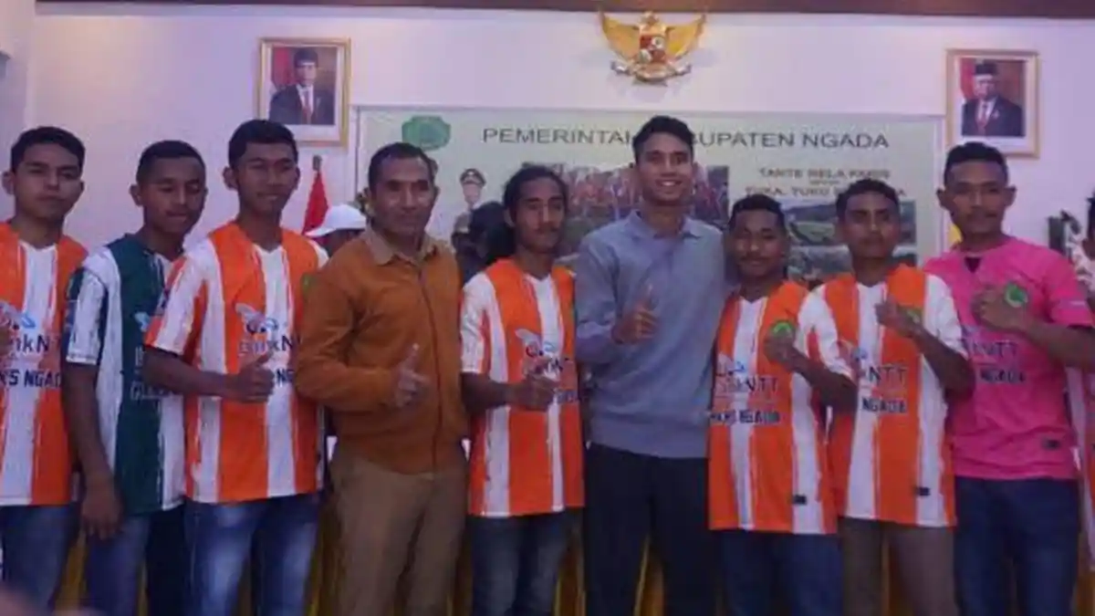 Pesan Menyentuh Marselino Ferdinan untuk PSN Ngada Junior