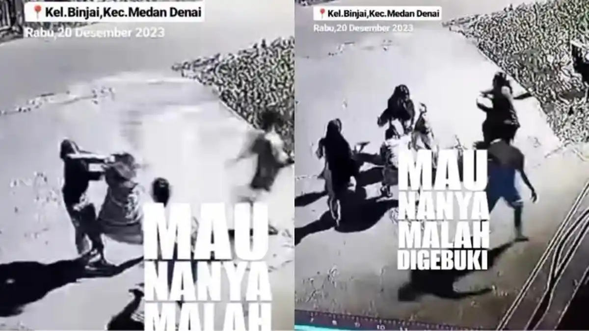 VIRAL Wanita di Medan Denai Dipukuli Gegara Tanya Pelecehan, Dikeroyok Ortu Terduga Pelaku