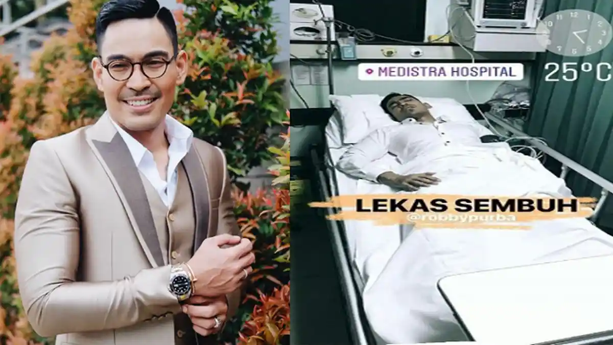 Setelah Kemarin Robby Purba Disumpahi Netter, Kini Ia Terbaring Di Rumah Sakit