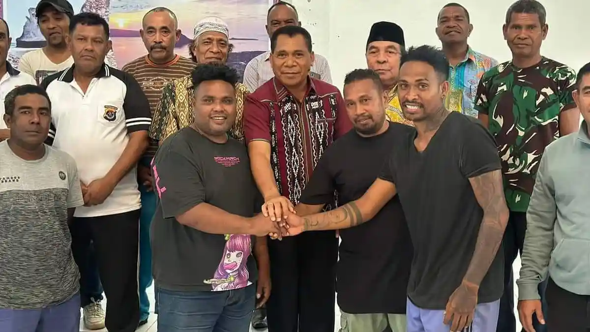 Terlibat Perselisihan, 2 Kelompok Pemuda di Alor Berdamai, Zeth Libing: Terima Kasih